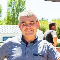 Portrait of Yann, manager of Camping Les Saules in South Finistère